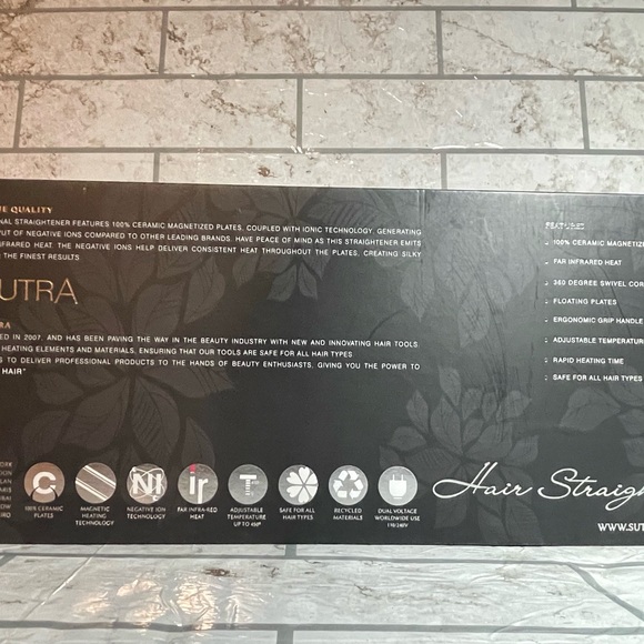 Sutra Beauty
Limited Edition Zebra Ceramic Flat Iron - Picture 5 of 6